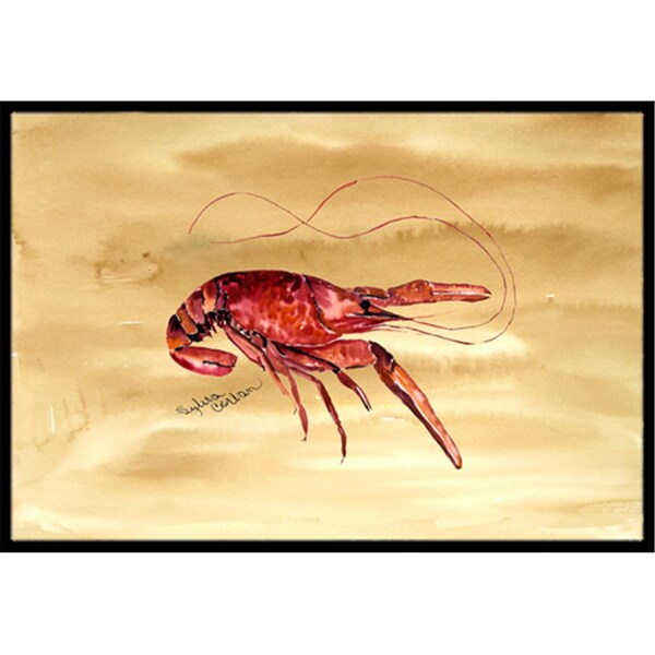 Carolines Treasures 36 x 24 in. Crawfish Indoor Or Outdoor Doormat 8230-JMAT - main